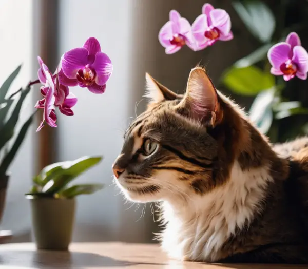 Are Orchids Poisonous to Cats